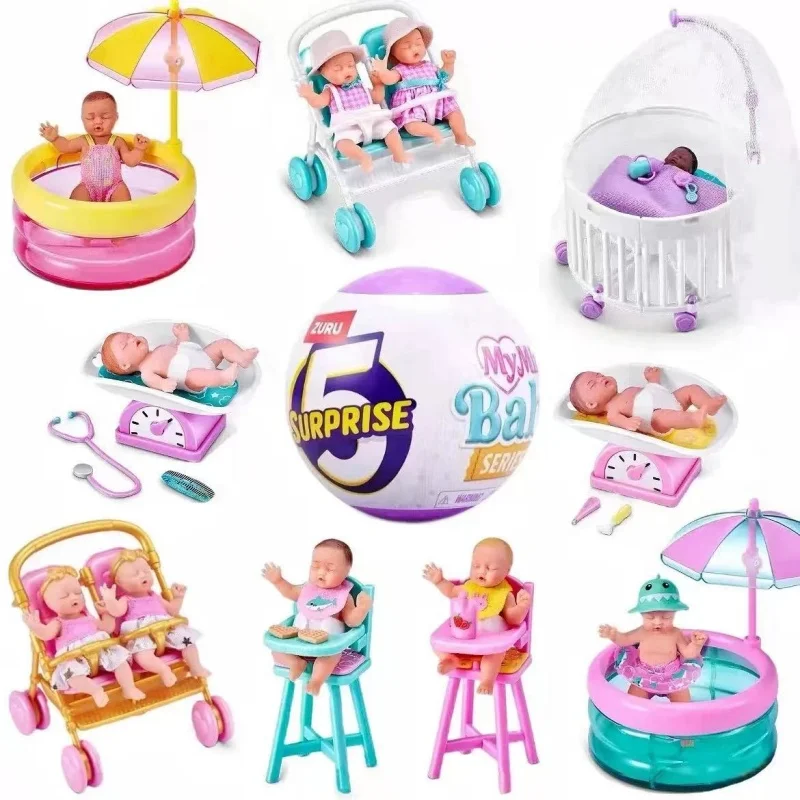 Baby Products Toys - Neuer Fünffach-Überraschungsball 2. Generation Baby-Ball-Puppe Kinderwagen