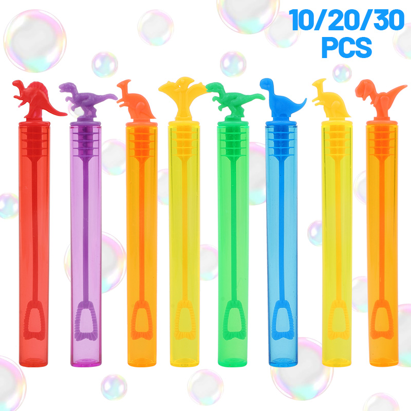 Zwitsal Baby Products - 10/20/30 Stück Dinosaurier-Seifenblasenröhrchen Leere Seifenblasenflaschen Spielzeug