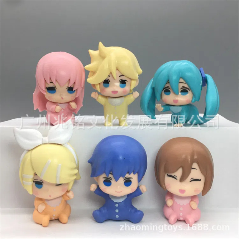 6 teile/satz Anime Hatsune Mik – Baby Q Products Bewertung und Preis