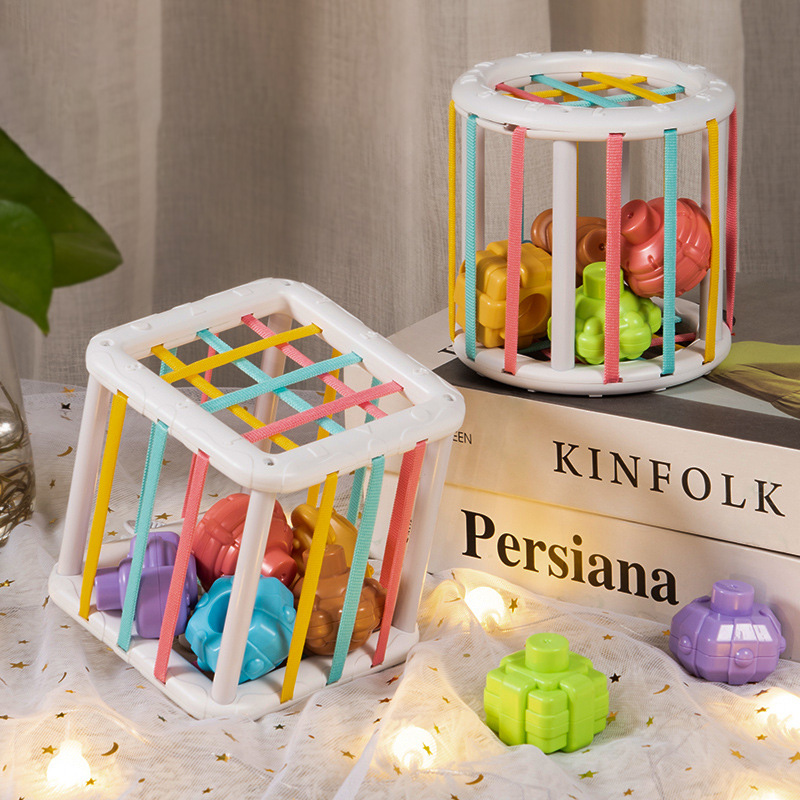Regenbogenfarbiger Montessori- – Baby Products Toys Bewertung und Preis